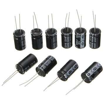 Geekcreit 10pcs 35V 1000uF Electrolytic Capacitor Low ESR 13 x 20mm