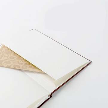 Deli 22237 16K Notebook Leather Business Office Book Student Stationery Supplies Random Color