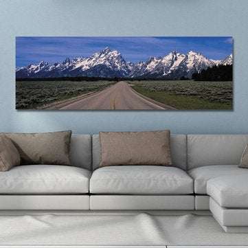 DYC 10354 Single Spray Oil Paintings Snow Mountain Photography For Home Decoration Paintings Wall Ar