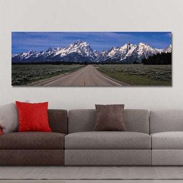 DYC 10354 Single Spray Oil Paintings Snow Mountain Photography For Home Decoration Paintings Wall Ar