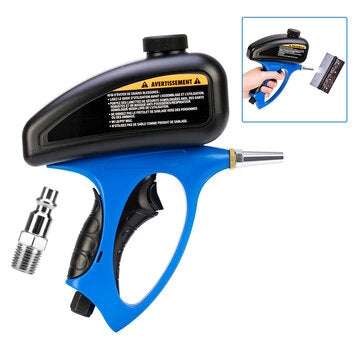 Handheld Pneumatic Anti-rust Sandblaster Protection Sand GravIity Sandblasting Guun Mini AIir Sandbl