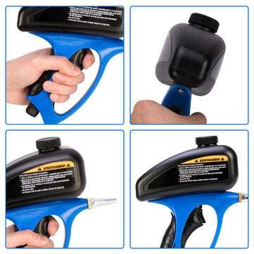 Handheld Pneumatic Anti-rust Sandblaster Protection Sand GravIity Sandblasting Guun Mini AIir Sandbl