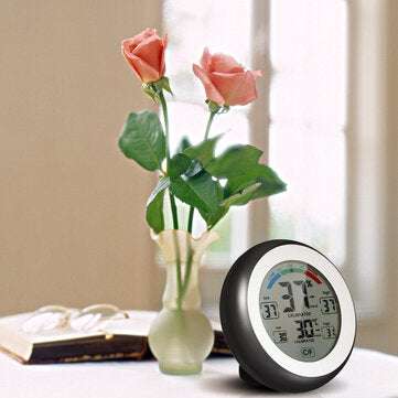 DANIU Multifunctional Digital Thermometer Hygrometer Temperature Humidity Meter