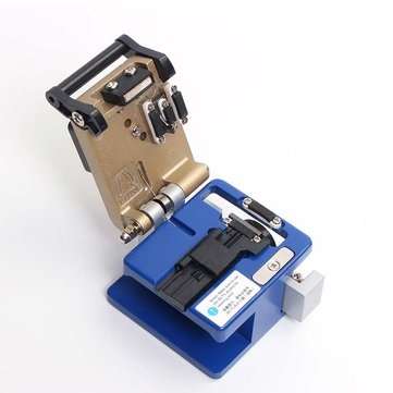 Fiber Optic FTTH Tool Kit with FC-6S Cleaver Optical Power Meter Visual Fault Locator Finder Cable C