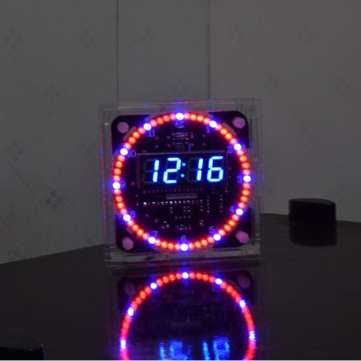Geekcreit Upgrade DIY EC1515B DS1302 Light Contro... (DESIGN: BLUEDIGITALTUBERED&BLUELEDWITHHOUSING)