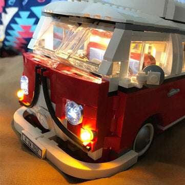 DIY LED Light ONLY Lighting Kit DIY For LEGO 10220 VW CAMPER VAN USB Interface