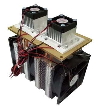 Enhanced Version 12V 12A 144W DIY Double Head Semiconductor Refrigerator Radiator Cooling Equipment