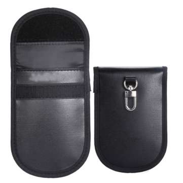 Car Key Signal Blocker Case Faraday Cage Fob Pouch Keyless Anti-theft Bag 20*10cm