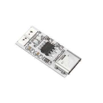 DDTC05MC Type-C USB 5V to 4.35V Li-ion Li-Po Lithium Battery Charger Module for 3.8V 18650 Cell Phon