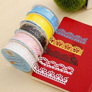 Decorative Lace Tape Hollowed Out Lace Adhesive Tape Adhesive Stickers