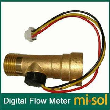 DC 5V Copper Water Heater Sensor Switch Flow Sensor