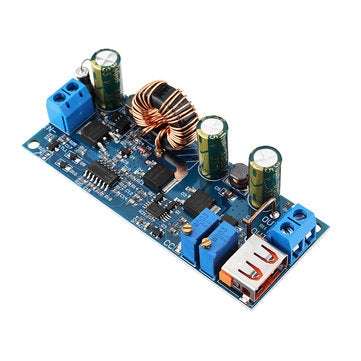 DC-DC 5V to 12V24V USB Boost Module 45W-80W Adjustable Power Supply Module 3.7V 18650 Lithium Batter