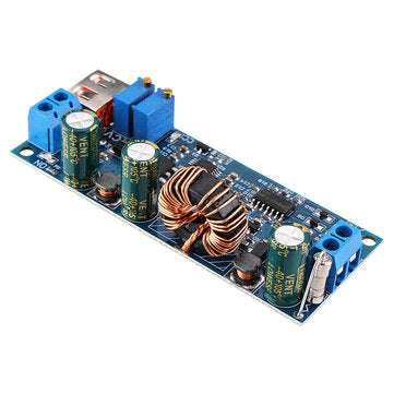 DC-DC 5V to 12V24V USB Boost Module 45W-80W Adjustable Power Supply Module 3.7V 18650 Lithium Batter