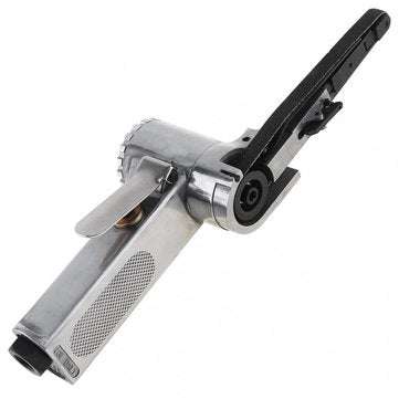 Linear 7100 10mm Pneumatic Air Belt Sander Drawing Machine Polishing Grinding Die-casting Aluminum T