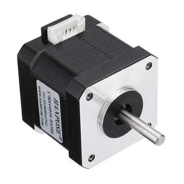 HANPOSE 17HS4401S-D150S Double Shaft 48mm Nema 17 Stepper Motor 42 Motor 42BYGH 1.6A 45N.cm 4-lead f