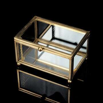 Geometric Jewelry Box Ring Wedding Ring Holder Box  Engagement Gift