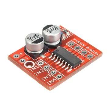 Dual Channel L298N DC Motor Driver Board PWM Speed Dual H Bridge Stepper Module