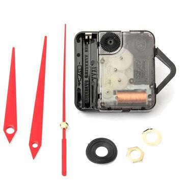 DIY Red Triangle Hands Quartz Wall Clock Movement Mechanism