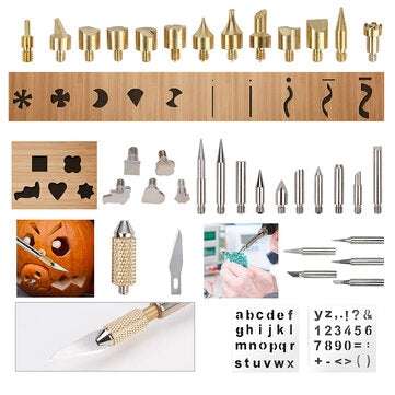 DIY Craft Soldering Iron Head Burning Welding Tools Wood P... (MODEL: 5SOLDERINGIRONCONVERSIONHEADS)