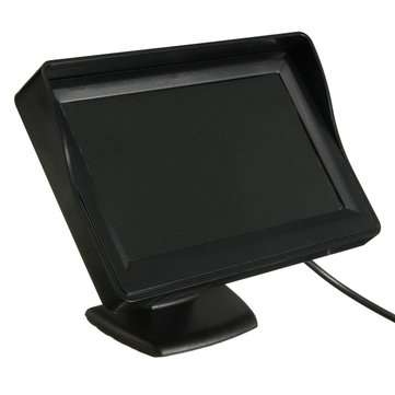 Car Monitor Rear View Reversing Camera Kit CCD 4.3 Inch  for Transit Connect