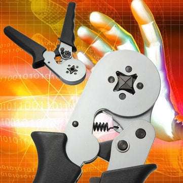 DANIU AWG24-10 Self-Adjustable Terminal Crimping Tool Wire Cord Crimper Plier 0.08-6mm