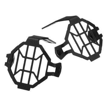 Front LED Auxiliary Fog Spot Lamp Aluminum Alloy With Light Protector Guard Cover Harness For BMW R1