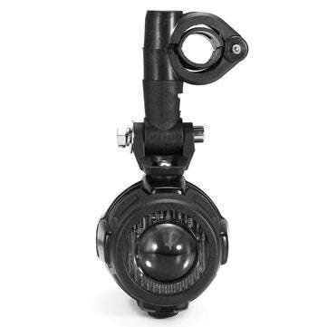 Front LED Auxiliary Fog Spot Lamp Aluminum Alloy With Light Protector Guard Cover Harness For BMW R1