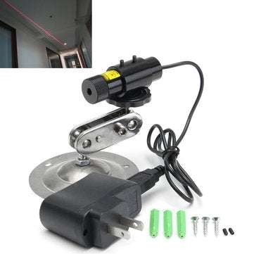 Focusable 648nm 650nm 100mW Red Laser Cross Module Locator Cutter Mount+Adapter