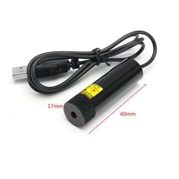 Focusable 648nm 650nm 100mW Red Laser Cross Module Locator Cutter Mount+Adapter