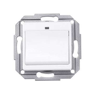 Dual 1 Gang WiFi Smart Push Button Switch Smart Life Tuya Wireless Remote Control Work with Alexa Go