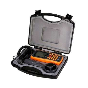 GM8902 0-45M/S Digital Anemometer Wind Speed Meter Air Volume Ambient Temperature Tester With USB In
