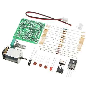 EQKIT DC 6-12V PWM Motor Speed Controller Kit DIY Motor Speed Regulator Set Sealed Potentiometer S