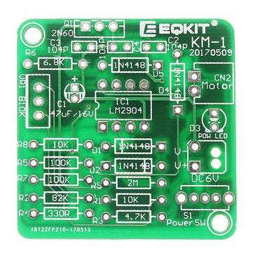 EQKIT DC 6-12V PWM Motor Speed Controller Kit DIY Motor Speed Regulator Set Sealed Potentiometer S
