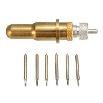 Cutting Plotter Blade Holder with 6pcs 45 60 Degree Blades Vinyl Cutter for Roland