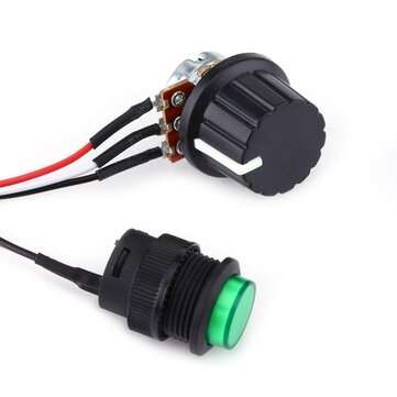 Durable DC 6V 12V 24V 5A/5A PWM Motor Speed Regulator Digital LED Display with IR Remote Controller