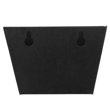 Black Wall Mount Beer Bottle Opener Cap Catcher Box with Screws