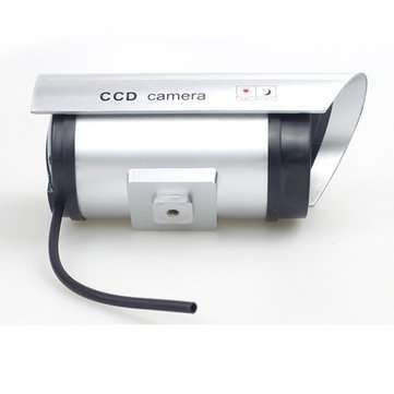 CA-11-03 Dummy Fake Bullet Flash LED CCTV Camera Waterproof Security Camera with Metal Bracket