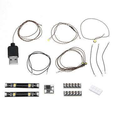 DIY LED Light String Kit For LEGO 21319 Television Series Friends Coffee Shop (TYPE: CLASSICSTYLE)