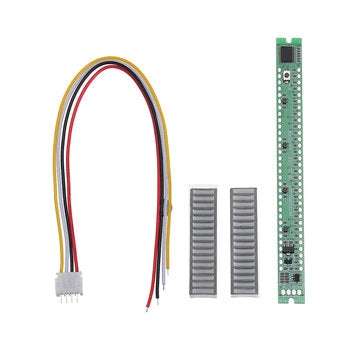 DIY 32 LED Music Electrical Level Indicator VU Meter Audio Level Meter Kit For Amplifier Board Adjus