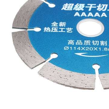 Drillpro 114x20mm Diamond Saw Blade Diamond Grinding Wheel for Cutting Concrete Granite