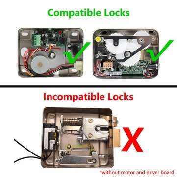 EACHEN DL-DC12 Smart Switch Wifi Relay Module Electronic Door Lock Smart Home Wi-fi Light Switch Rem