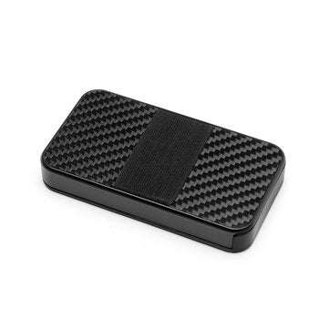 Bycobecy YM986 Carbon Fiber Aluminum Card Holder RFID Blocking Package Cover Type for Credit Card an