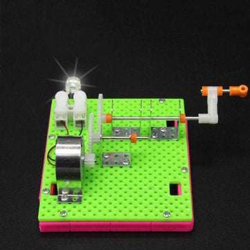 DIY Handmade Generator Model Making Children Manually Assembled Science Education Toys