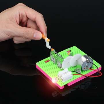DIY Handmade Generator Model Making Children Manually Assembled Science Education Toys