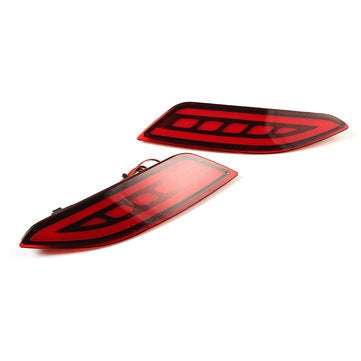 Car LED Rear Bumper Reflector Driving Brake Lights Tail Lamp for HR-V HR V Vezel 2015-2017