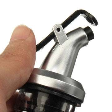 Grease Nozzle Sprayer Liquor Dispenser Pourers Flip Top Stopper For Glass Bottle Olive Sauce Vinegar