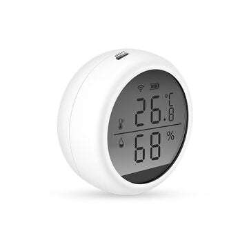 EARYKONG Tuya WIFI Wireless Smart Temperature and Humidity Sensor LCD Screen Thermometer Hygrometer