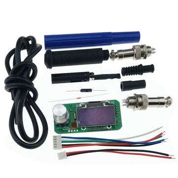 KSGER T12 V2.0 STM32 OLED Digital Soldering Station Controller 5 Core Silicone Wire Plastic Case 950