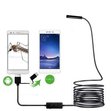 F160 HD 720P WIFI Borescope Hard  Wire Support IOS Android 1280*720 Sensor Scale (LENGTH: 2M)