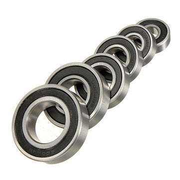 Deep Notch Ball Bearings 6000-6005/2RS High Speed Bearing Steel (SIZE: 6003)